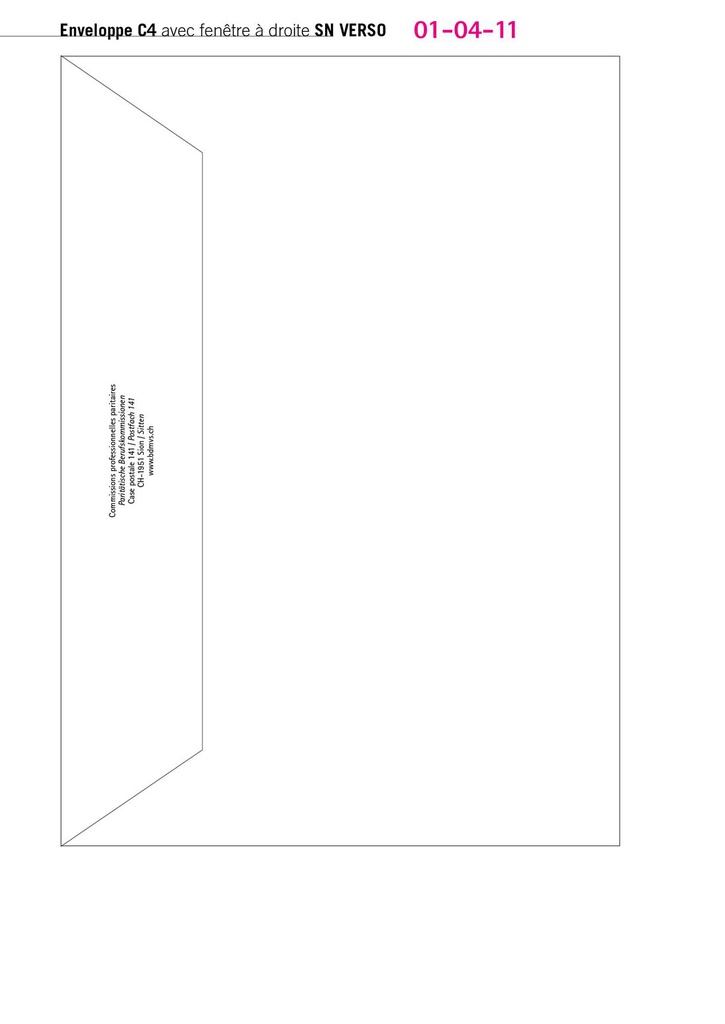 01-04-11 Enveloppes C4 CPP-PBK prontfix avec fenêtre
